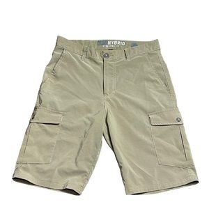 BKE Men’s Hybrid Shorts with pockets size 30 in khaki‎